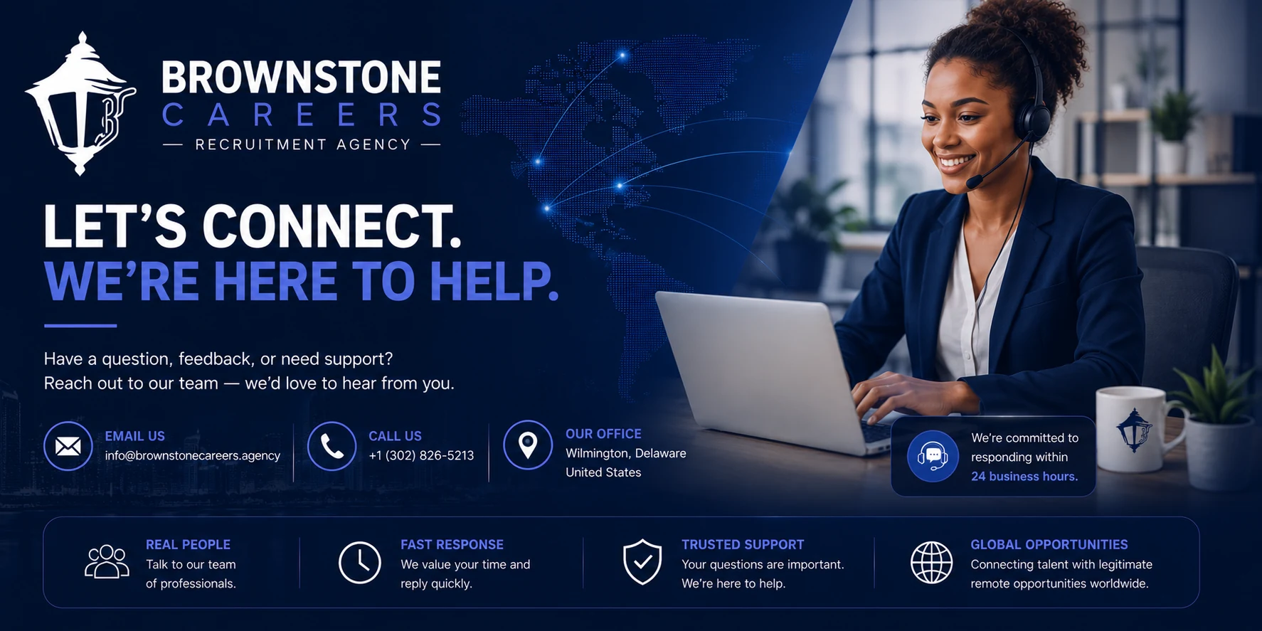Contact Brownstone Careers recruitment support
